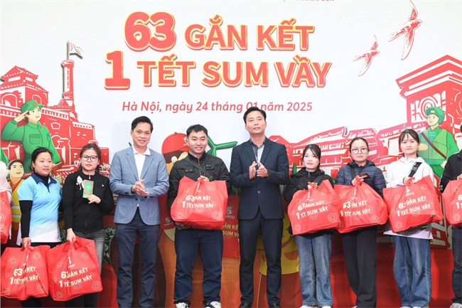 “63 Gắn Kết – 1 Tết Sum Vầy”: Lan tỏa niềm vui xuân đón Tết trong cộng đồng (25/01/2025)